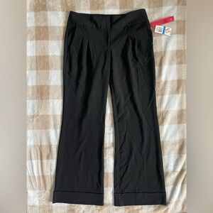 Tempted Black Boot Cut Dress Pants NWT